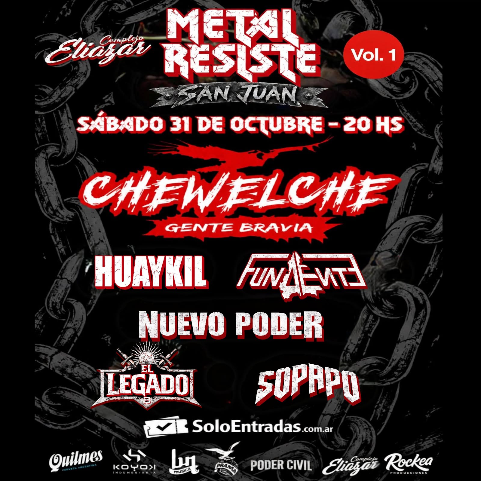 METAL RESISTE  VOLUMEN 1